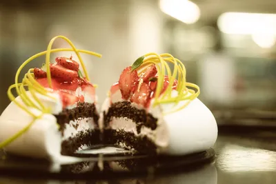 Bolo de Morango do Amor