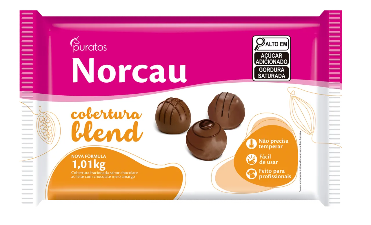 Norcau Cobertura Blend Barra - Puratos