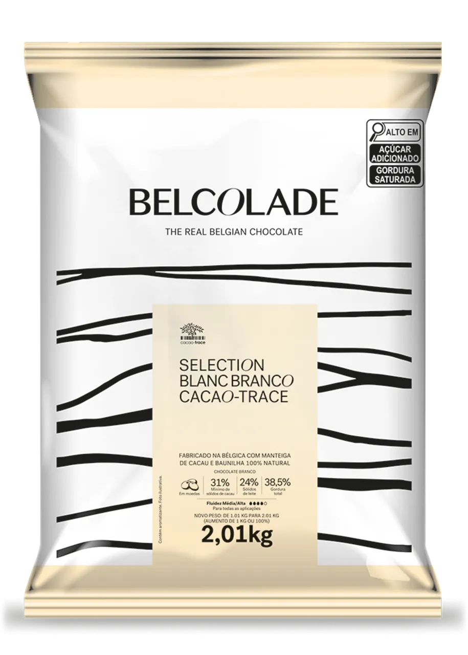 Belcolade Selection Blanc 31% Cacao-Trace - Puratos