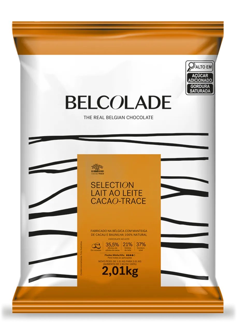 Belcolade Selection Lait 35,5% Cacao-Trace - Puratos