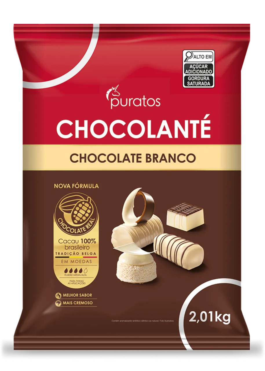 Chocolanté Branco Moedas - Puratos