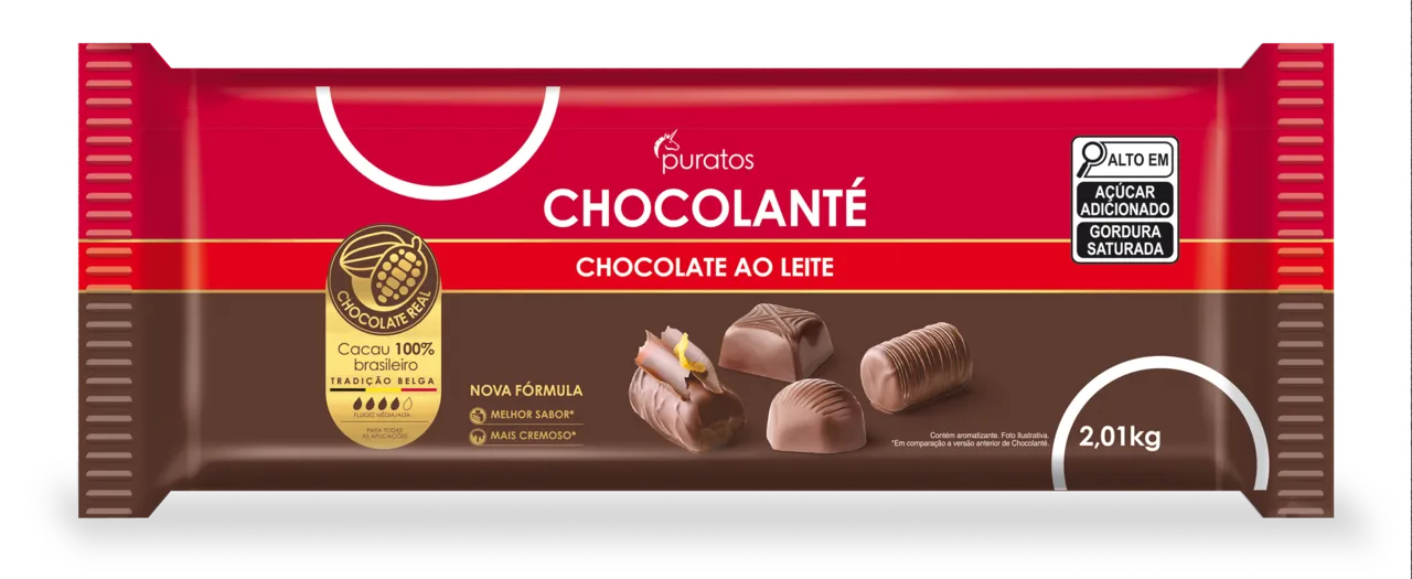 Chocolanté Meio Amargo Moedas - Puratos
