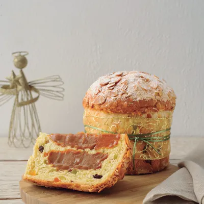 Panettone Angelical com Dulce de Leche